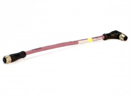 CABLE KIT CAN-OPEN M12 F.STRAIGHT M.90 L=0,2 M